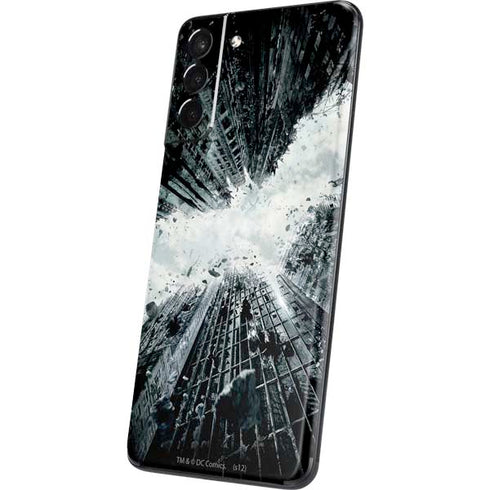 DC Comics Batman Dark Knight Rises Poster Galaxy S21 Plus 5G Skin